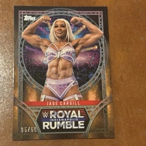 Jade Cargill WWE Topps Royal Rumble Exclusive /50 - Picture 1 of 1
