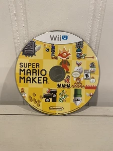Super Mario Maker - Wii U - Nur Disc - Getestet - KOSTENLOSER VERSAND - Bild 1 von 2