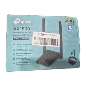 TP-Link AX1800 Adattatore USB WiFi 6 per PC Desktop Archer TX20U Plus - Foto 1 di 9
