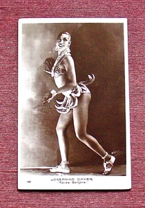FOTO REAL JOSEPHINE BAKER AFROAMERICANO RISQUE FOLIES BERGERE PERFORMER VALER - Imagen 1 de 3
