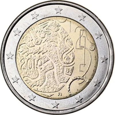 [#1222212] Finland, 2 Euro, 2010, Vantaa, Bi-Metallic, MS - Image 1 of 2
