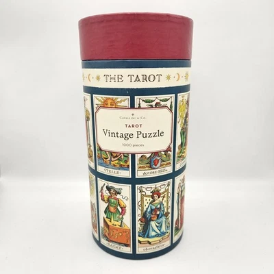 Cavallini & Co. 2022 Tarot Vintage Puzzle, 1000 Piece Jigsaw - Image 1 of 4