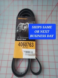 Serpentine Belt Continental Multi-V 4060763 6PK1940 6 Rib EPDM Rubber - Foto 1 di 3