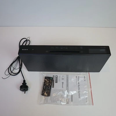 Sony CMT-X5CDB Micro Hi-Fi System DAB+ Bluetooth USB – CD Faulty w/ Remote - Image 1 of 4