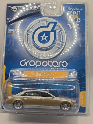 Hot Wheels Dropstars Maybach 62 Metallic Silver & Gold 1:50 Diecast TIS 05 Wheel - Image 1 of 4
