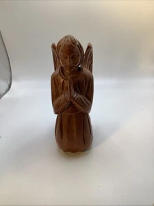 J.Pinal handgeschnitzter kniender betender Engel 7 cm - Bild 1 von 10