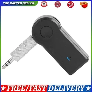 3.5mm Jack AUX Receiver Handsfree Music Audio Transmitter with Mic for Car Kit - Afbeelding 1 van 10
