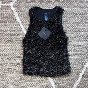 SMYTHE Tinsel Tank size Large (Black Metallic) - Picture 1 of 6