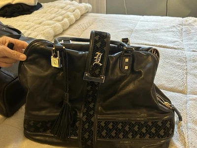 洛杉矶 by Gwen Stefani 保龄球包黑色皮革 — 第 1/3 张图片