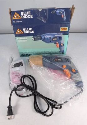 Дрель проводная Blue Ridge BR3003U 4,5 ампер новая в открытой коробке - Изображение 1 из 4