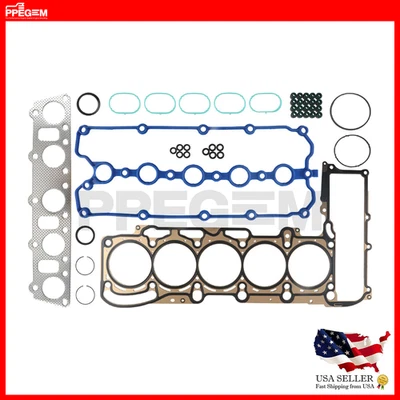 Head Gasket Set Fits 05-11 Volkswagen Beetle Rabbit Golf 2.5L DOHC BPR BGP BGQ Foto 1 de 4