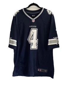 DAK Prescott Trikot #4 Herren Gr. L blau genäht NFL Football Dallas Cowboys QB - Bild 1 von 11