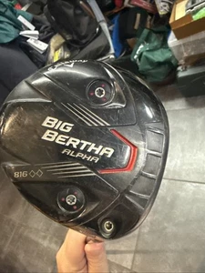 Callaway Big Bertha RH Alpha 816 9.0* Driver Rogue 110 MSI Aldila 60-3.8 Stiff - Picture 1 of 7