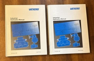 Lot of 2 Industrial Hydraulics Manual 3rd Edition 7th & 8th Printing Hardcover - Picture 1 of 21