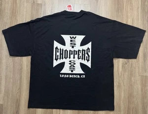 Vintage Y2K West Coast Choppers Long Beach As Seen On TV T Shirt Size 4XL - Picture 1 of 8