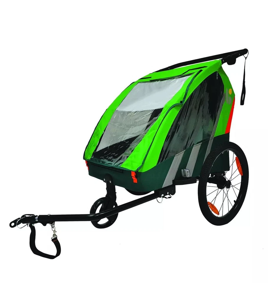 Bike Trailer / Stroller For Children Trailblazer 20 Green 307850090 BELLELLI - Image 1 of 1