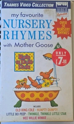 MY FAVOURITE NURSERY RHYMES VHS THAMES VIDEO COLLECTION CULT VINTAGE OOP  - Image 1 of 3