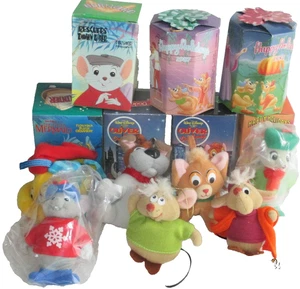 7 Disney McDonald’s Ornamente Figuren Plüsch Vintage Neu in Kartons - Bild 1 von 8