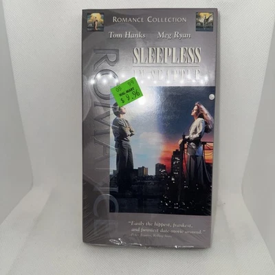 Sleepless In Seattle VHS Tom Hanks - NEW SEALED Watermarks - Image 1 of 4