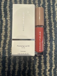 RODAN+FIELDS Plumping Lip Oil SPF28 CORAL .17 Fl Oz / 5 mL ~ NIB/SEALED EXP 1/26 - Picture 1 of 2