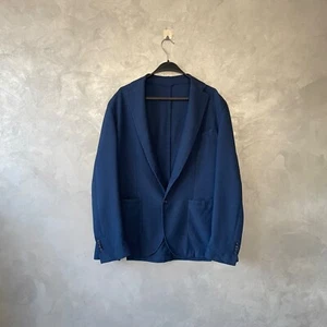 L.B.M 1911 Unlined Blue Cotton Sport Blazer Jacket - Picture 1 of 17