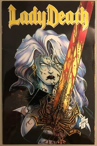 Lady Death #1 von Pulido Hughes Origin 1. Serie Chrom Cover Chaos! 1994 - Bild 1 von 1
