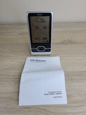 Oregon Scientific WMR86A Professional Weather Station Main Display Console Only - Image 1 of 4
