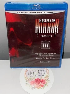 Masters of Horror Blu-ray - Season 1 Volume 3 (Blu-ray Disc, 2007) BRAND NEW - Bild 1 von 2