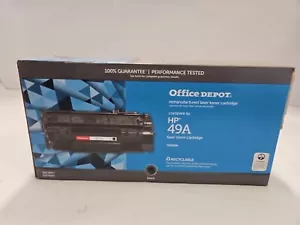 NEU Office Depot HP 49A Laser-Tonerkassette Farbe schwarz Q5949A Govt. Surplus - Bild 1 von 5
