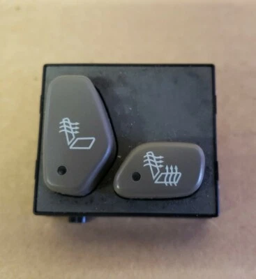 2000-2005 CADILLAC DEVILLE POWER HEATED SEAT SWITCH BUTTON CONTROL 25741405 - Image 1 of 3
