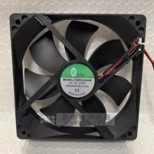 Ventilador de refrigeración silencioso de 2 hilos 1 pieza YD051225HB DC5V 0,50A - Imagen 1 de 2