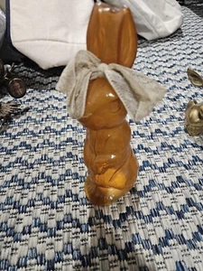 Vintage Messing Hase Häschen Statue Figur - Bild 1 von 4