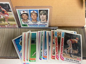 1982 Topps Baseball Pick Your Card Complete Your Set 1-200