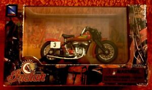 New-Ray Toys Indian Motorcycles 1:32 Indian Sport Scout Babber (1947)