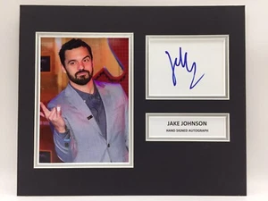 RARE Jake Johnson Spider-Man Spider-Verse Signed Photo Display + COA AUTOGRAPH - Picture 1 of 3