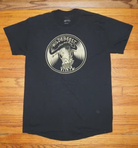 Vintage Y2K Gnus Vinyl Logo schwarz Large TShirt selten Plattenlabel Shop Band T-Shirt - Bild 1 von 7