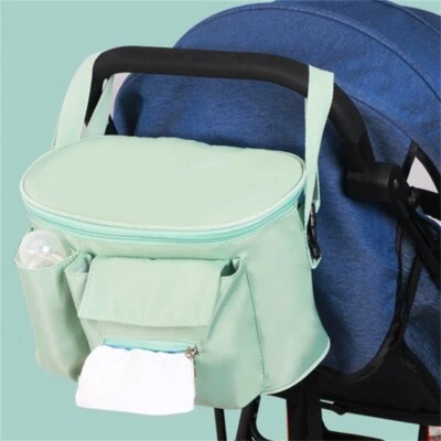 Baby Kinderwagen Organizer Kinderwagen Aufbewahrungstasche Großraum Mehrere Taschen Koffer