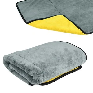 Premium Trockentuch XXL 60x80cm Poliertuch Auto Mikrofaser KFZ Reinigung Tuch - Bild 1 von 6