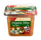 Pâte miso rouge Hikari 100 % biologique riz soja contenants 17,6 onces TWIN PACK