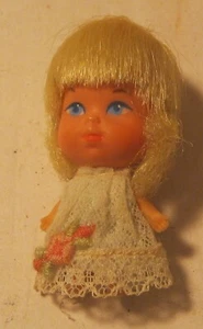 1980 2 Zoll Gummi LIDDLE KIDDLE Storykin Puppe M.I. Philippinen?!! - Bild 1 von 2