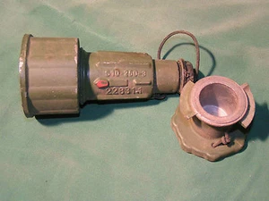 Stecker NVA 3-polig Stromverteiler Stecker alu LO W50 Ural Robur - Bild 1 von 3