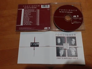 CD FOREIGNER Best of Ballads ATLANTIC 1998 alle 17 Hits GREATEST HITS - Bild 1 von 1