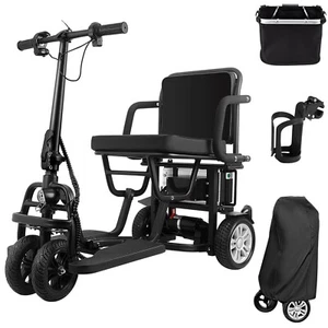 4Runde All Terrain Elektromobile für Erwachsene, 3 Second Fold, 12AH 250W, 25 km - Bild 1 von 8