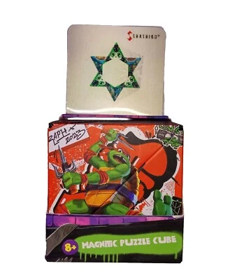 Магнитная головоломка кубик Teenage Mutant Ninja Turtles Mutant Mayhem Shashibo - Изображение 1 из 4