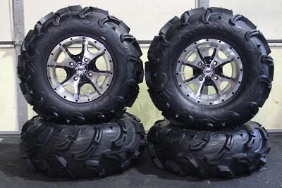YAMAHA BIG BEAR 400 SRA 26" MAXXIS ZILLA ATV TIRE & COBRA M/B WHEEL KIT SRA1CA - Image 1 of 4