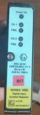 ELCON CESI EX90.C.117 X 1822 Series 1000 Digital Input Isolated Repeater - Imagen 1 de 2