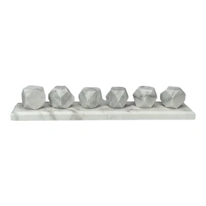 Reusable Ice Cubes Drink Cooler Real Greek Natural Carved Marble Statue Sculptur - Picture 1 of 4