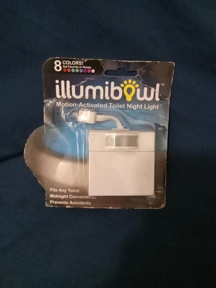 Illumibowl Motion-activated Bathroom Toilet Night Light Multicolor Wa25