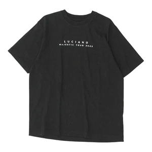 Camiseta Luciano Majestic Tour | Camiseta de rap alemana manga corta cuello redondo negra para hombre - Imagen 1 de 4