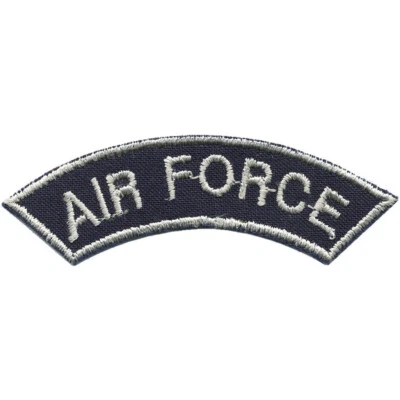 FAN-OMENAL Signet - Aufnäher - AIR FORCE - 02014 - Gr. ca. 7,5 x 1,5 cm - Patches Stick ..